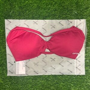 Dfyne impact strappy bra berry large
